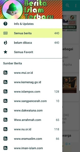 Run android online APK berita islam terbaru from MyAndroid or emulate berita islam terbaru using MyAndroid