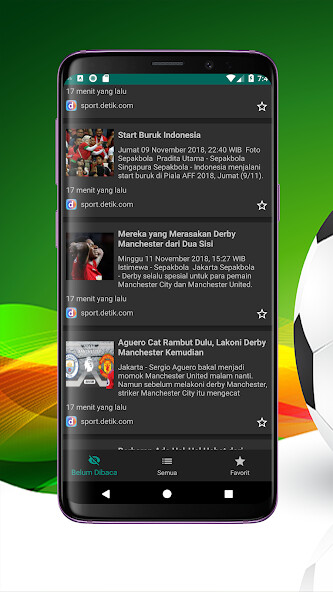 Run android online APK berita sepak bola from MyAndroid or emulate berita sepak bola using MyAndroid