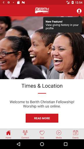 Run android online APK Berith Christian Fellowship from MyAndroid or emulate Berith Christian Fellowship using MyAndroid