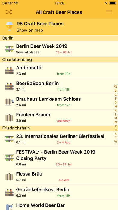 Emulate iPhone app Berlin Craft Beer using MyAndroid Emulate iPhone app Berlin Craft Beer using MyAndroid