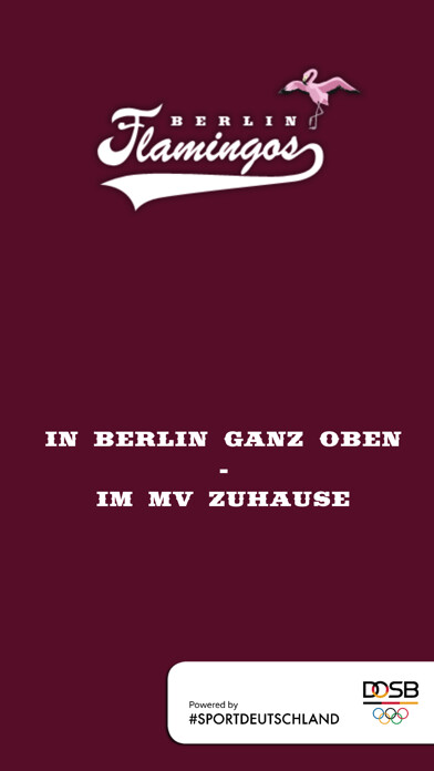 Emulate iPhone app Berlin Flamingos e.V. using MyAndroid Emulate iPhone app Berlin Flamingos e.V. using MyAndroid