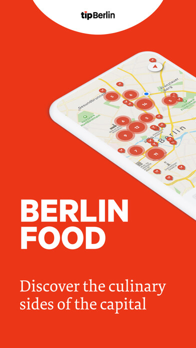 Emulate iPhone app Berlin Food: Restaurant Finder using MyAndroid