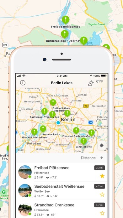 Emulate iPhone app Berlin Lakes using MyAndroid Emulate iPhone app Berlin Lakes using MyAndroid