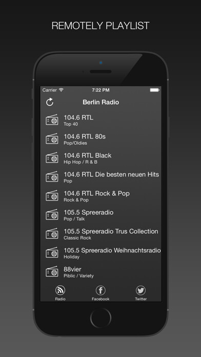 Emulate iPhone app Berlin Radio using MyAndroid Emulate iPhone app Berlin Radio using MyAndroid