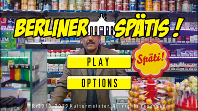 Emulate iPhone app Berlin Spaetis using MyAndroid