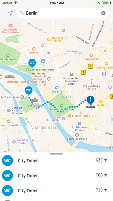 Emulate iPhone app Berlin Toilet using MyAndroid Emulate iPhone app Berlin Toilet using MyAndroid