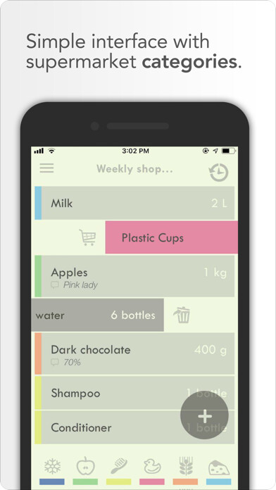 Emulate iPhone app überliste - shopping list using MyAndroid Emulate iPhone app überliste - shopping list using MyAndroid