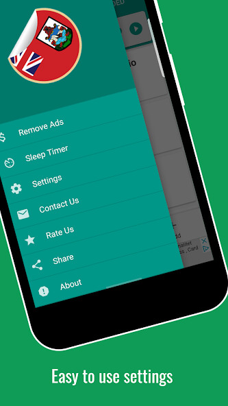 Run android online APK Bermuda Radio from MyAndroid or emulate Bermuda Radio using MyAndroid