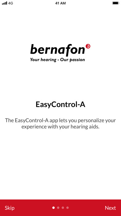 Emulate iPhone app Bernafon EasyControl-A using MyAndroid Emulate iPhone app Bernafon EasyControl-A using MyAndroid