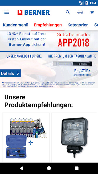 Run android online APK Berner from MyAndroid or emulate Berner using MyAndroid