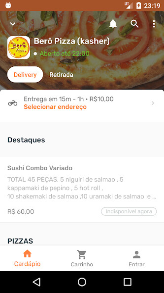 Run android online APK Berô Pizza from MyAndroid or emulate Berô Pizza using MyAndroid