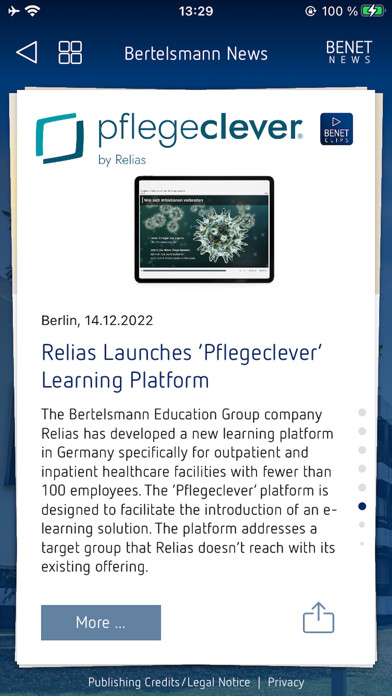 Emulate iPhone app Bertelsmann News using MyAndroid Emulate iPhone app Bertelsmann News using MyAndroid