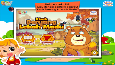 Emulate iPhone app Beruang dan Lebah Madu - Cerita Anak Interaktif using MyAndroid Emulate iPhone app Beruang dan Lebah Madu - Cerita Anak Interaktif using MyAndroid