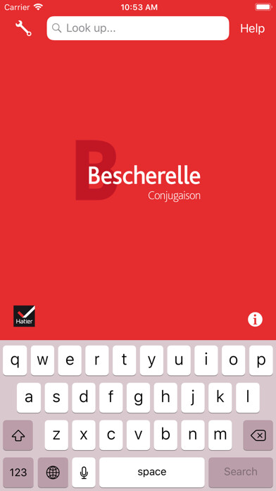 Emulate iPhone app Bescherelle Conjugaison using MyAndroid Emulate iPhone app Bescherelle Conjugaison using MyAndroid