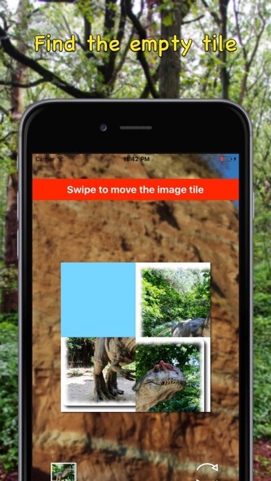 Emulate iPhone app Best 2x2 Dinosaur Slide Puzzle using MyAndroid Emulate iPhone app Best 2x2 Dinosaur Slide Puzzle using MyAndroid