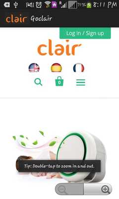 Emulate Android APK Best Air Purifier Go Clair