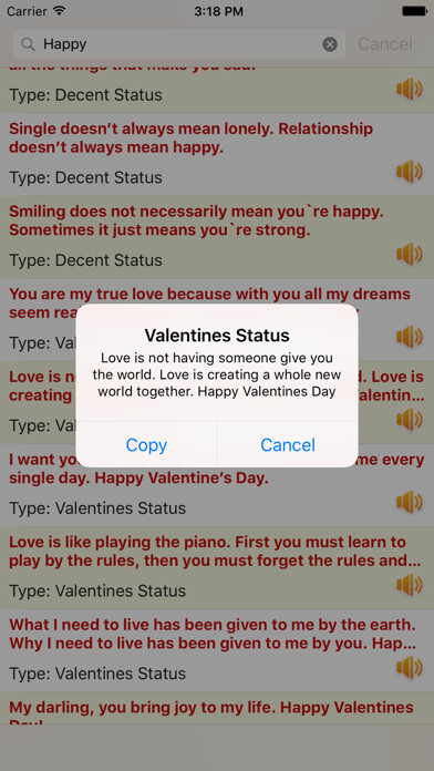 Emulate iPhone app Best And Latest English Status Message using MyAndroid Emulate iPhone app Best And Latest English Status Message using MyAndroid
