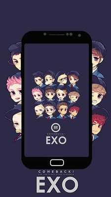 Emulate Android APK Best art EXO wallpaper HD