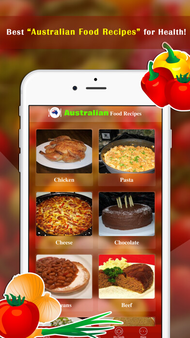 Emulate iPhone app Best Australian Food Recipes using MyAndroid Emulate iPhone app Best Australian Food Recipes using MyAndroid
