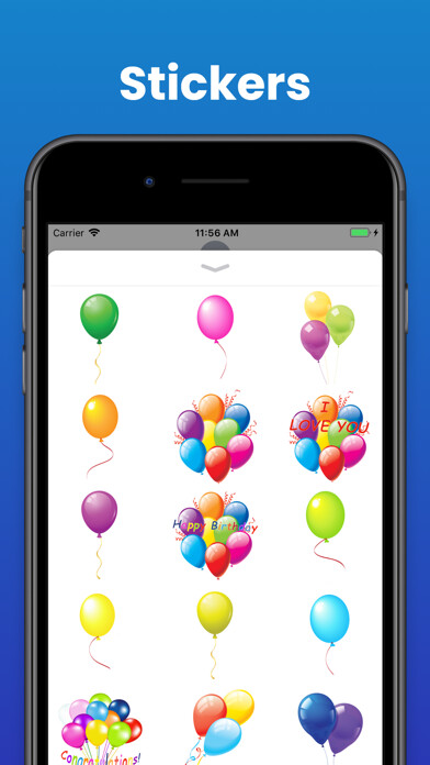 Emulate iPhone app Best Balloons Stickers & emoji using MyAndroid Emulate iPhone app Best Balloons Stickers & emoji using MyAndroid