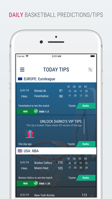 Emulate iPhone app Best Basketball Tips using MyAndroid