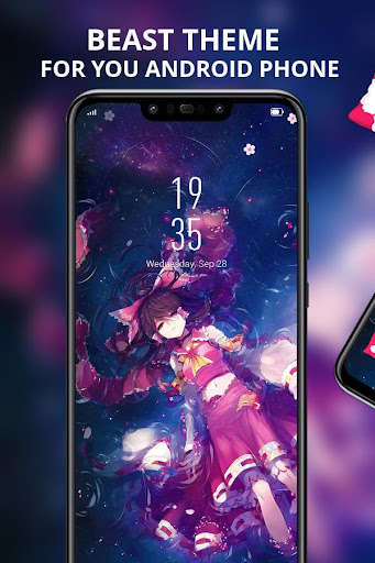 Run android online APK Best Beauty Girl sinking sea clicks waves theme from MyAndroid or emulate Best Beauty Girl sinking sea clicks waves theme using MyAndroid