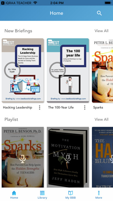 Emulate iPhone app Best Book Briefings using MyAndroid Emulate iPhone app Best Book Briefings using MyAndroid