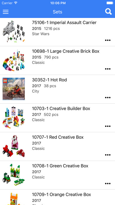 Emulate iPhone app BestBrickPrice using MyAndroid