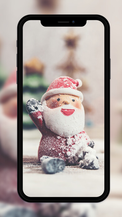 Emulate iPhone app Best Christmas Wallpapers 2019 using MyAndroid