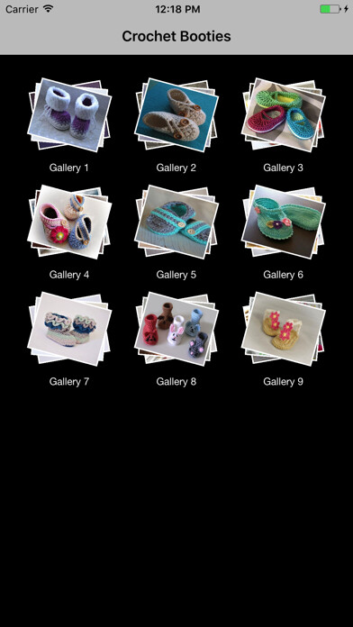 Emulate iPhone app Best Crochet Booties using MyAndroid Emulate iPhone app Best Crochet Booties using MyAndroid