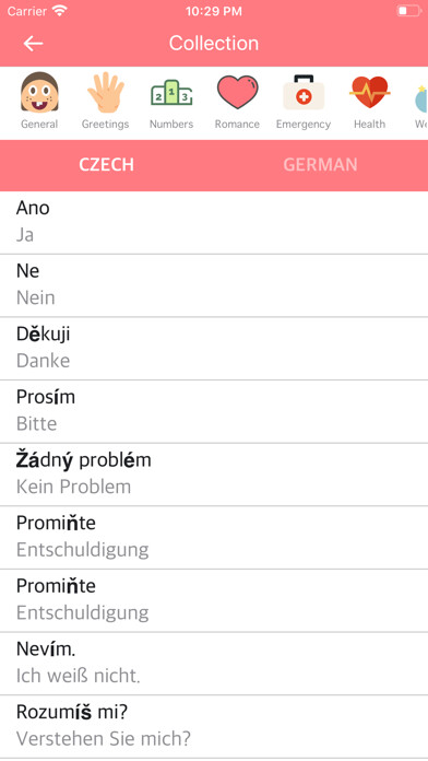 Emulate iPhone app Best Czech German Dictionary using MyAndroid Emulate iPhone app Best Czech German Dictionary using MyAndroid