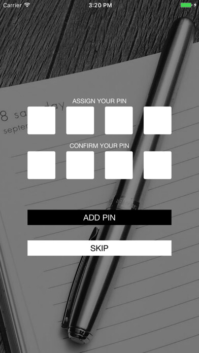 Emulate iPhone app Best Diary using MyAndroid