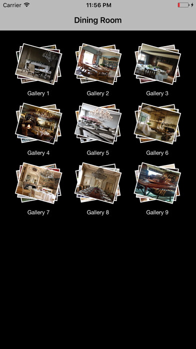 Emulate iPhone app Best Dining Room using MyAndroid