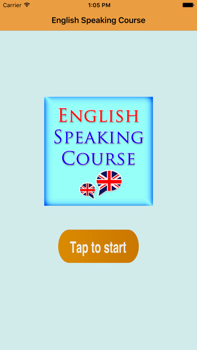 Emulate iPhone app Best English Speaking Course using MyAndroid