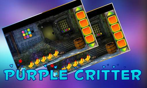 Emulate Android APK Best Escape Game 411 - Purple Critter Rescue Game