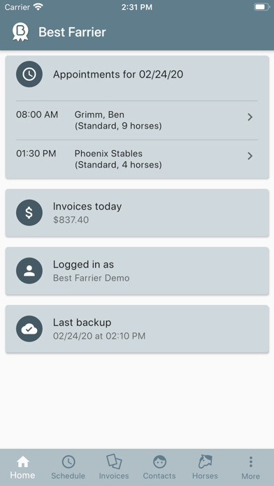 Emulate iPhone app Best Farrier using MyAndroid Emulate iPhone app Best Farrier using MyAndroid