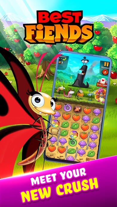 Emulate iPhone app Best Fiends - Match 3 Puzzles using MyAndroid Emulate iPhone app Best Fiends - Match 3 Puzzles using MyAndroid