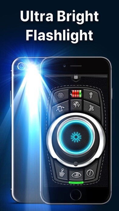 Emulate iPhone app Best Flash Light - Flashlight using MyAndroid