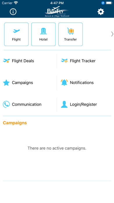 Emulate iPhone app Best Fly 24 using MyAndroid Emulate iPhone app Best Fly 24 using MyAndroid