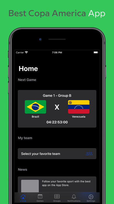 Emulate iPhone app BestFootball - America 2021 using MyAndroid Emulate iPhone app BestFootball - America 2021 using MyAndroid