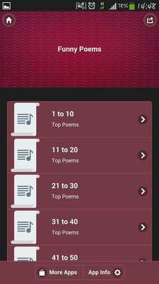 Emulate Android APK Best Funny English Poems