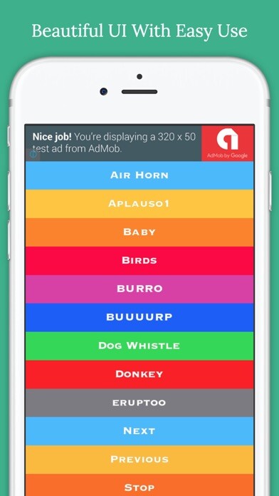 Emulate iPhone app Best Funny Sounds FREE - (comedy,police,animals, and horns) using MyAndroid Emulate iPhone app Best Funny Sounds FREE - (comedy,police,animals, and horns) using MyAndroid