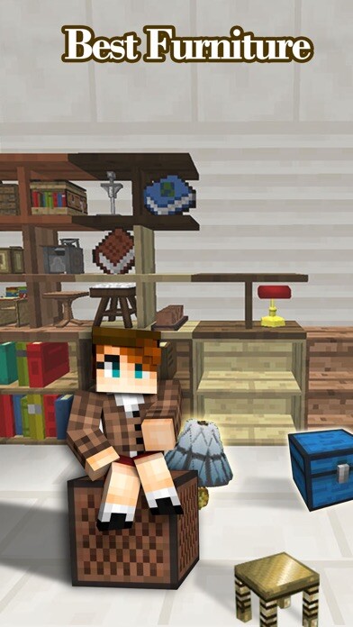 Emulate iPhone app Best Furniture Mods - Pocket Wiki & Game Tools for Minecraft PC Edition using MyAndroid