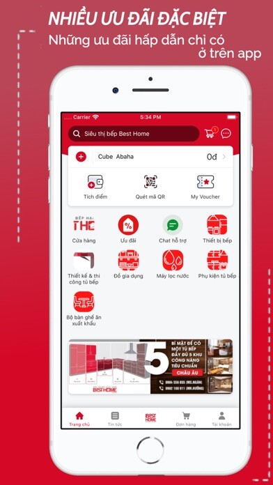 Emulate iPhone app Besthome - Thiết bị nhà bếp using MyAndroid Emulate iPhone app Besthome - Thiết bị nhà bếp using MyAndroid