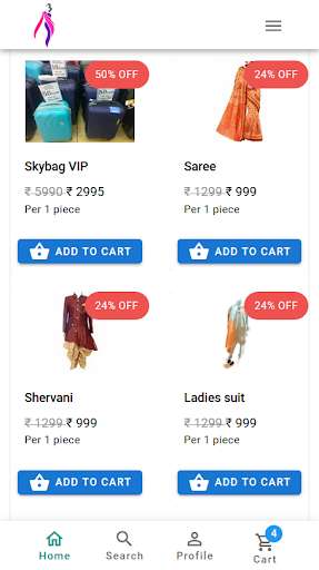 Run android online APK Best Indian Wear from MyAndroid or emulate Best Indian Wear using MyAndroid