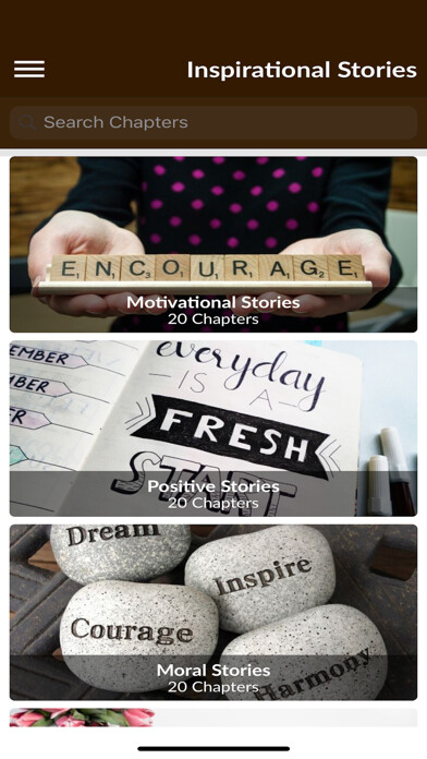 Emulate iPhone app Best Inspirational Stories using MyAndroid Emulate iPhone app Best Inspirational Stories using MyAndroid