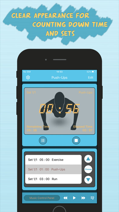Emulate iPhone app Best Interval Timer using MyAndroid Emulate iPhone app Best Interval Timer using MyAndroid