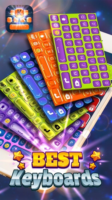 Emulate iPhone app Best Keyboards using MyAndroid