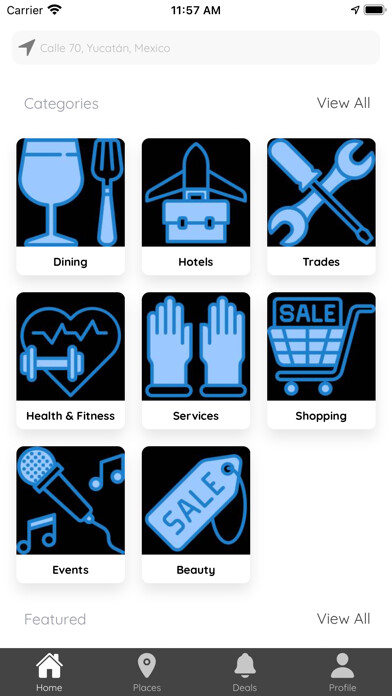 Emulate iPhone app Best Local Deals using MyAndroid