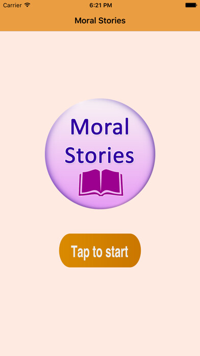 Emulate iPhone app Best Moral Stories using MyAndroid